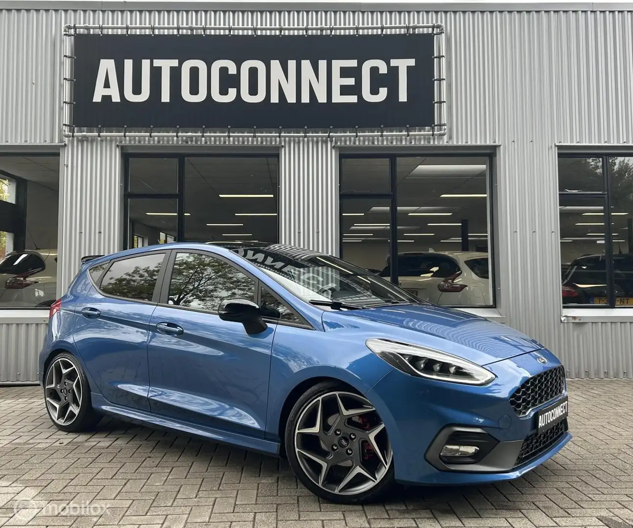 Ford Fiesta 1.5 EcoBoost ST-3 NAVI, CAMERA, 5 DRS, 200 PK Azul - 2