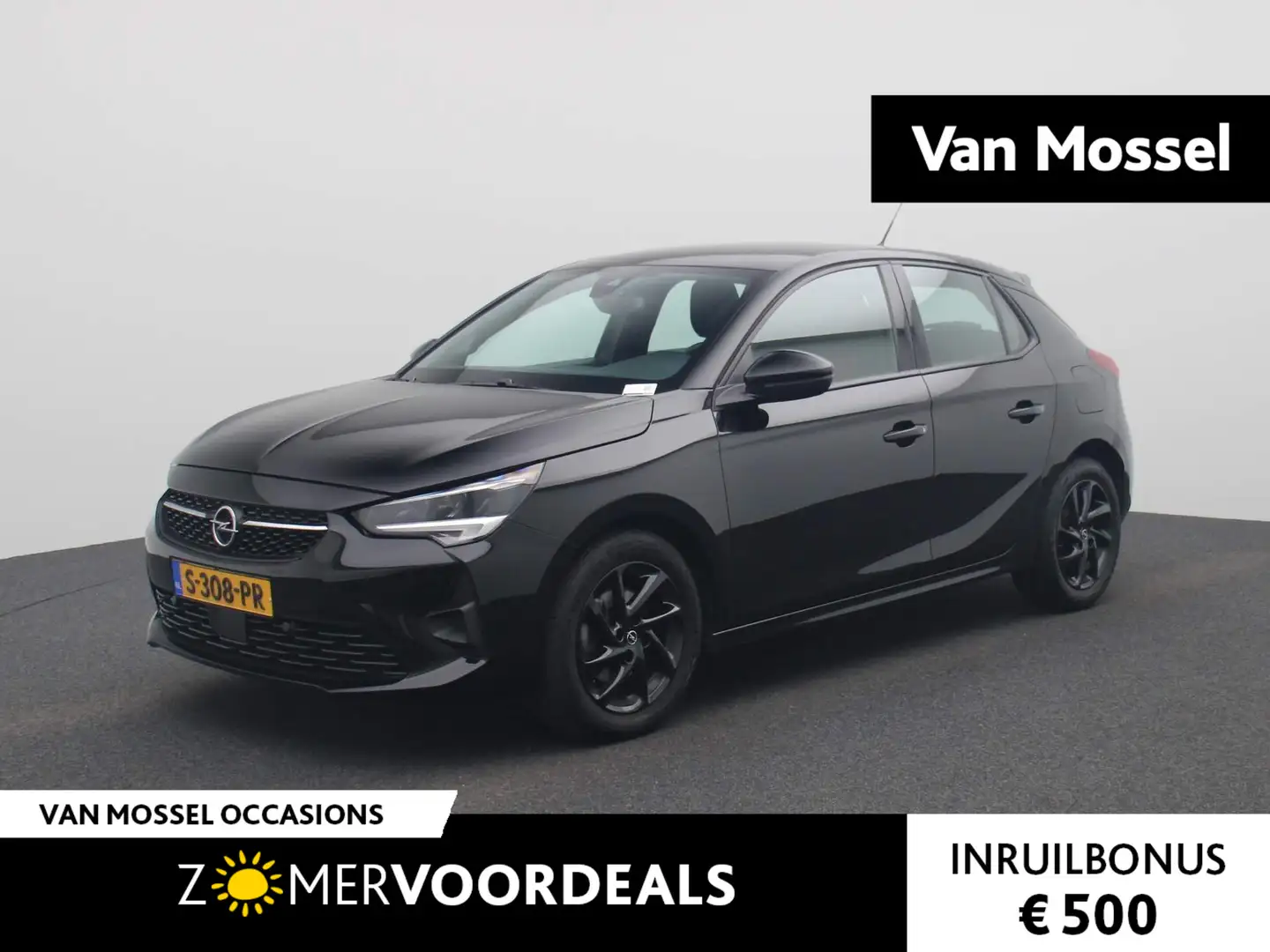 Opel Corsa 1.2 GS-Line | Navigatie | Apple Carplay / Android Negro - 1