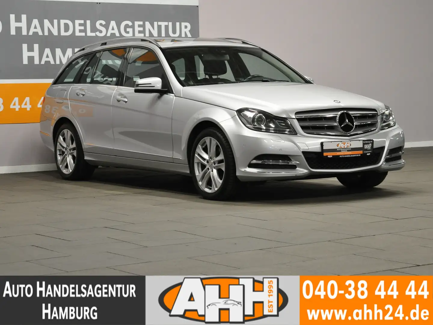 Mercedes-Benz C 180 T CGI BlueEFFICIENCY TEMP|NAV|ILS|SITZH|2H Silber - 2