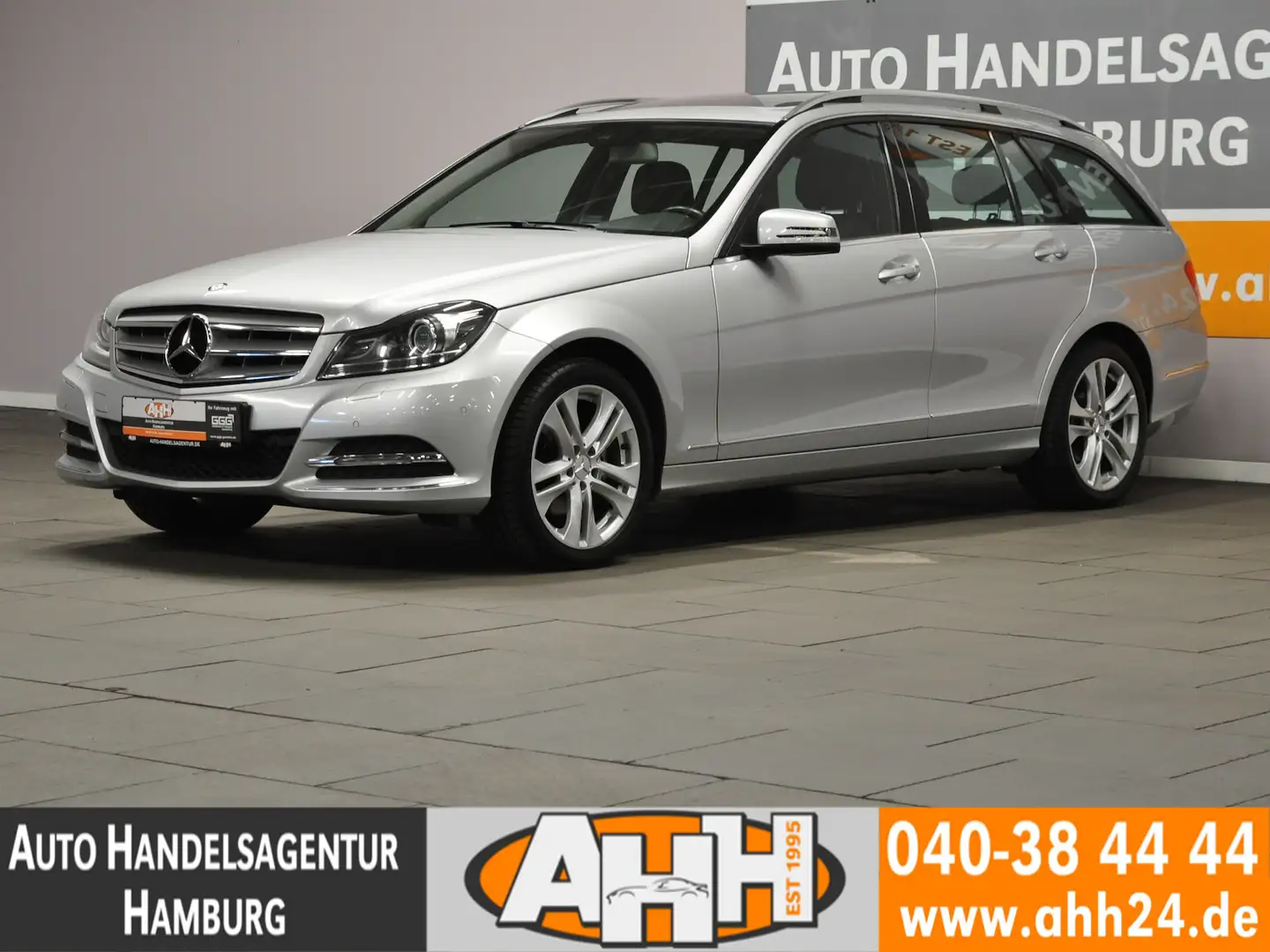 Mercedes-Benz C 180 T CGI BlueEFFICIENCY TEMP|NAV|ILS|SITZH|2H Silber - 1