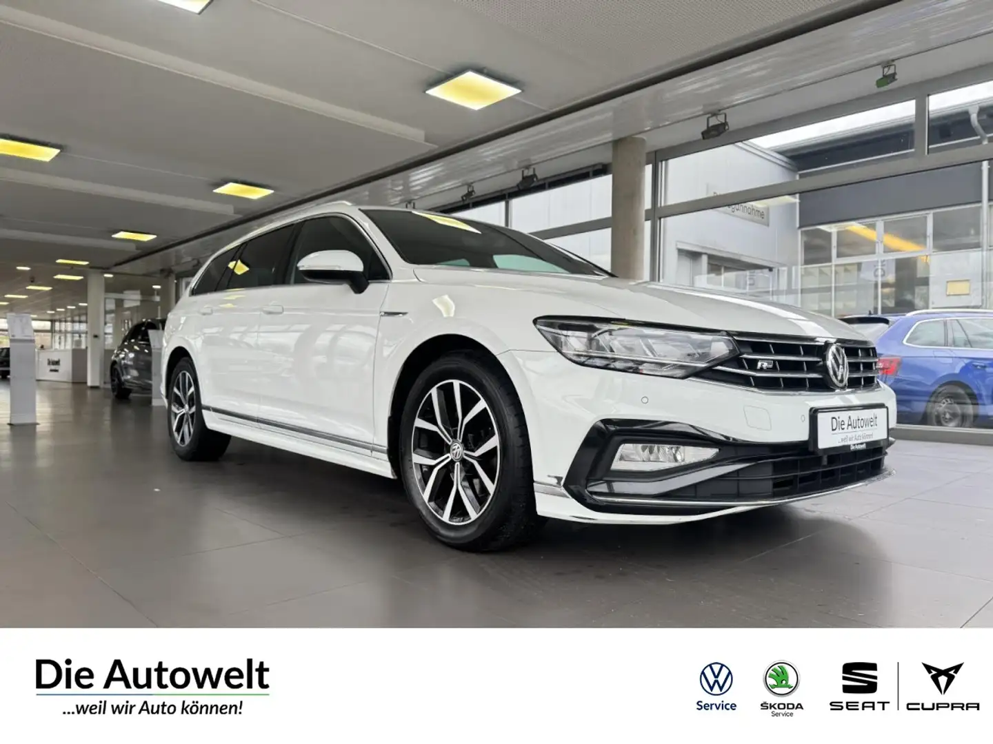 Volkswagen Passat Variant Business 2.0 TDI DSG R-LINE NAVI Blanco - 1