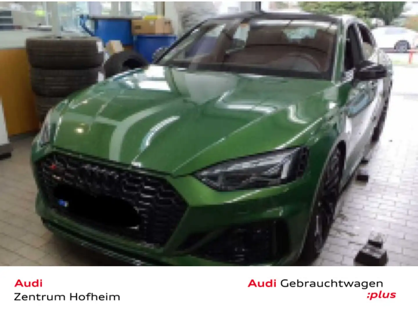 Audi RS5 *PANO*B&O*MATRIX*SAGA*HUD*280km/h* Grün - 1