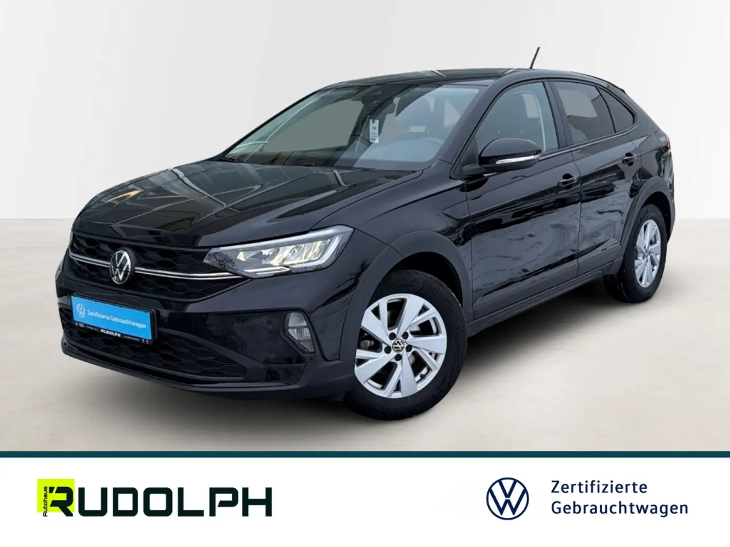 Volkswagen Taigo 1.0 TSI 5-Gang BT LED SHZ PDC Fernlichtass. Schwarz - 1