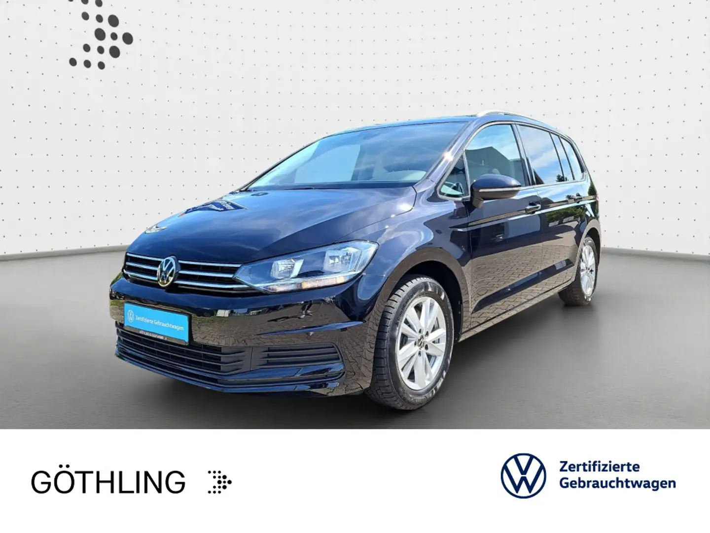 Volkswagen Touran 1.5 TSI DSG Comfortline*AHK*KAM*NAVI*7Si Schwarz - 1