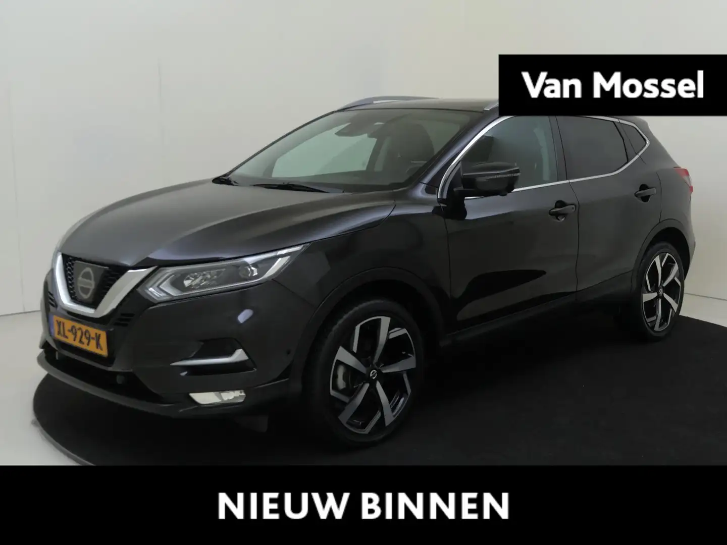 Nissan Qashqai 1.2 Tekna | Trekhaak | Navigatie | Camera | Panora Schwarz - 1