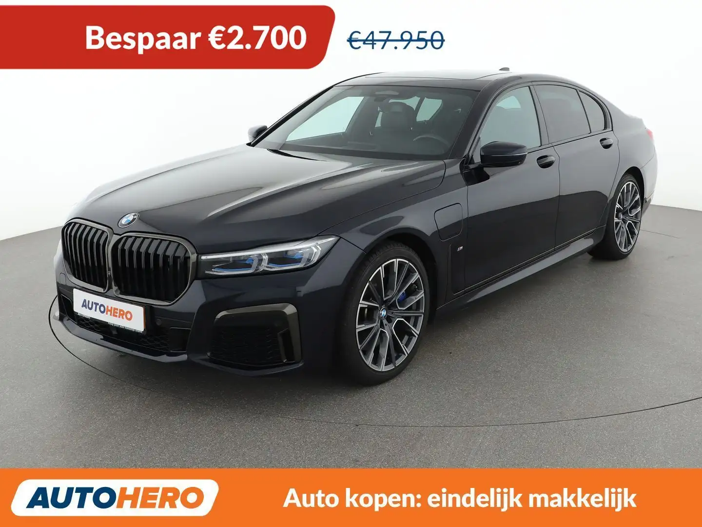 BMW 745 745e M Sport Schwarz - 1