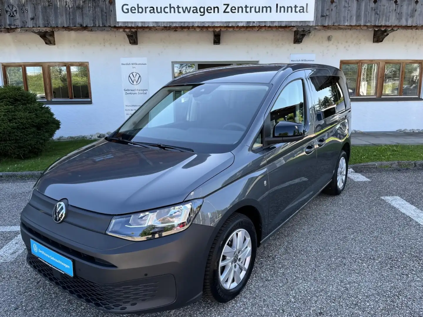 Volkswagen Caddy Basis 2,0 TDI (Sitzhzg.+Klima+RearView) Klima Grijs - 2