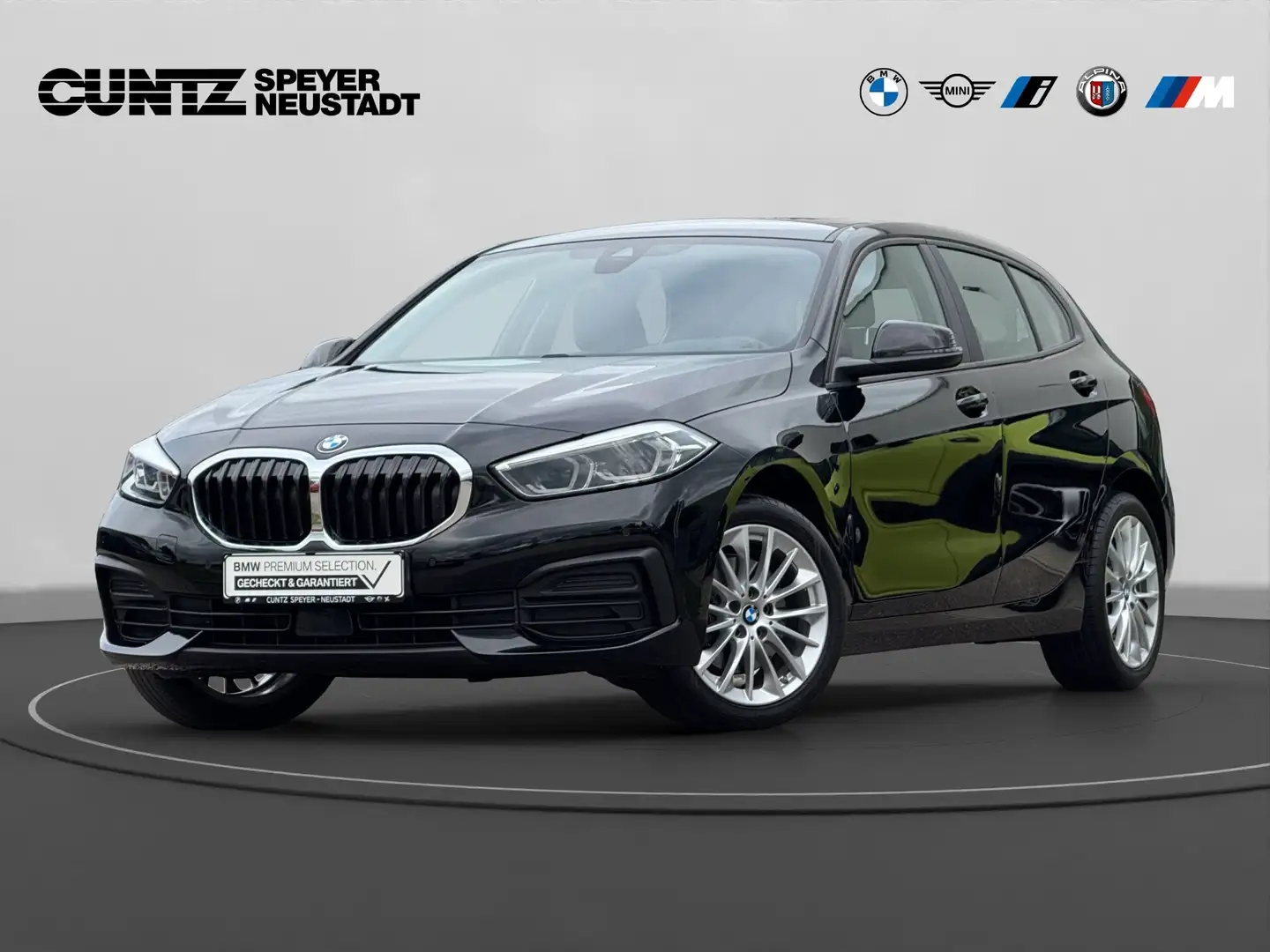 BMW 118 i Hatch Advantage HiFi DAB LED WLAN Tempomat Czarny - 2