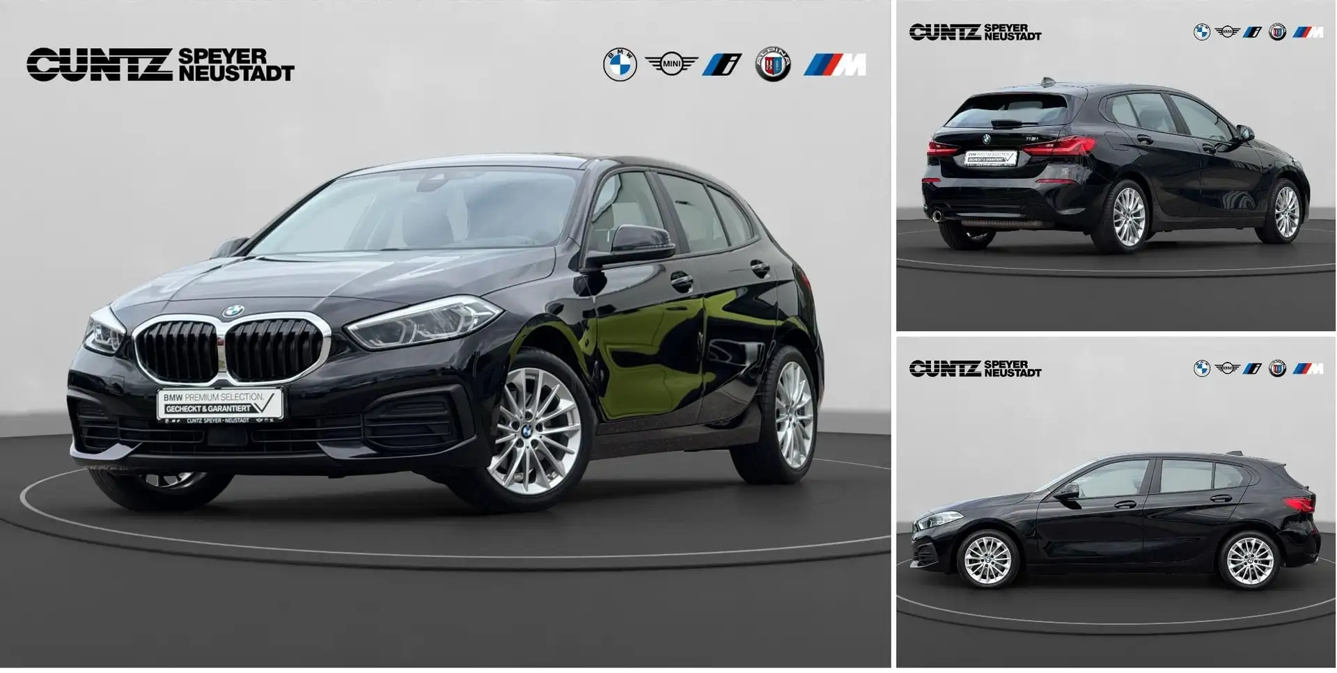 BMW 118 i Hatch Advantage HiFi DAB LED WLAN Tempomat Czarny - 1
