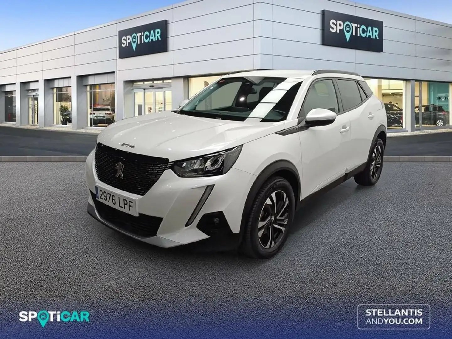 Peugeot 2008 1.2 PureTech S&S Allure Pack 100 Weiß - 1