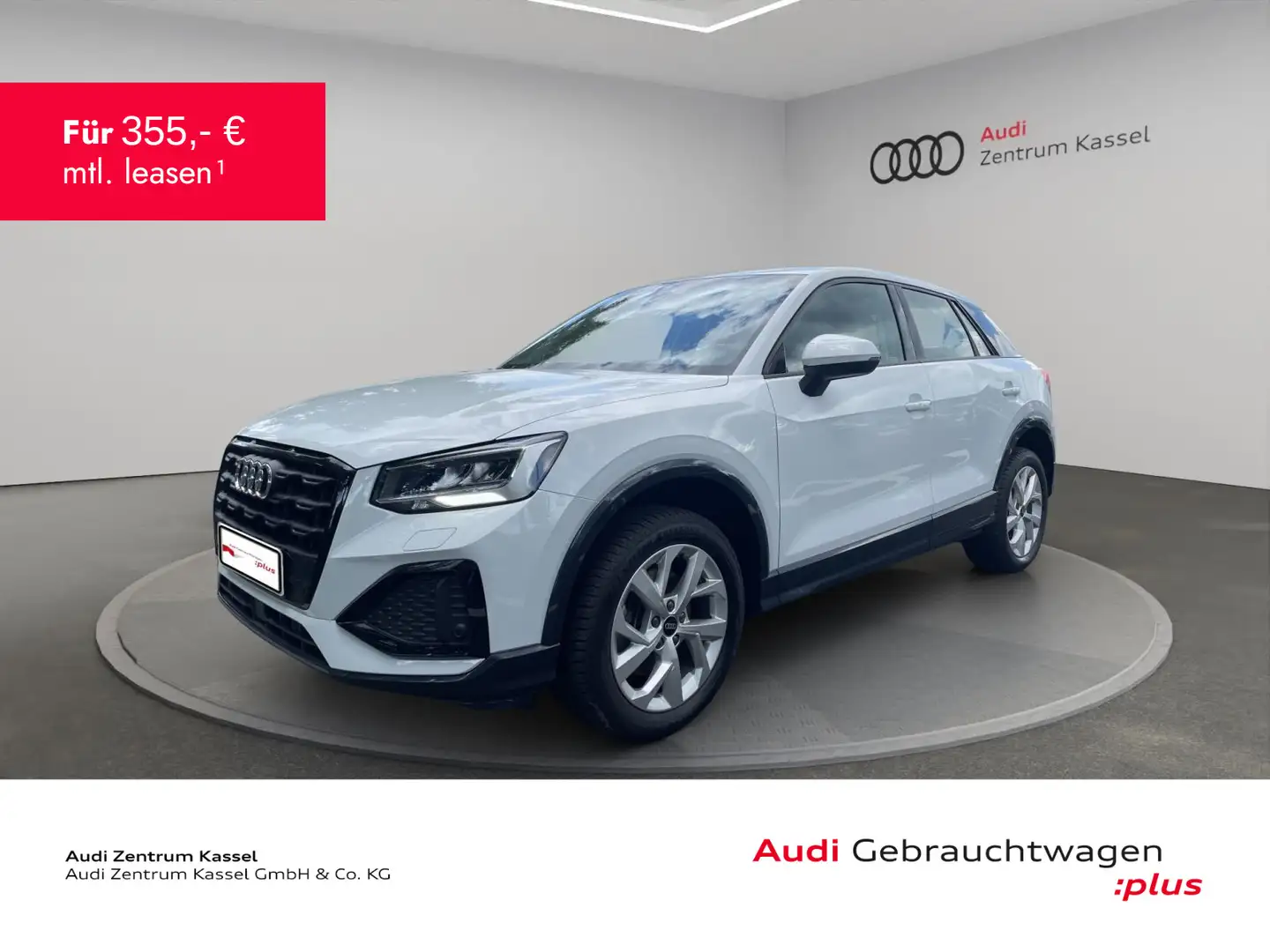 Audi Q2 35 TDI LED Navi Kamera Leder CarPlay Weiß - 1