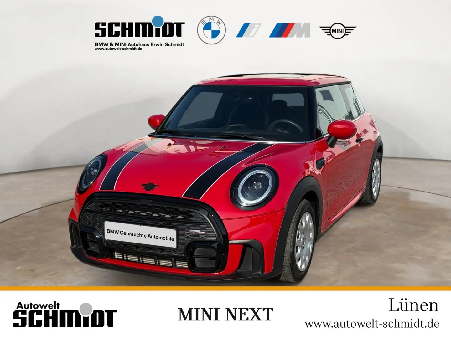 MINI Cooper JCW Trim + 2Jahre-NEXT-GARANTIE Rot - 1