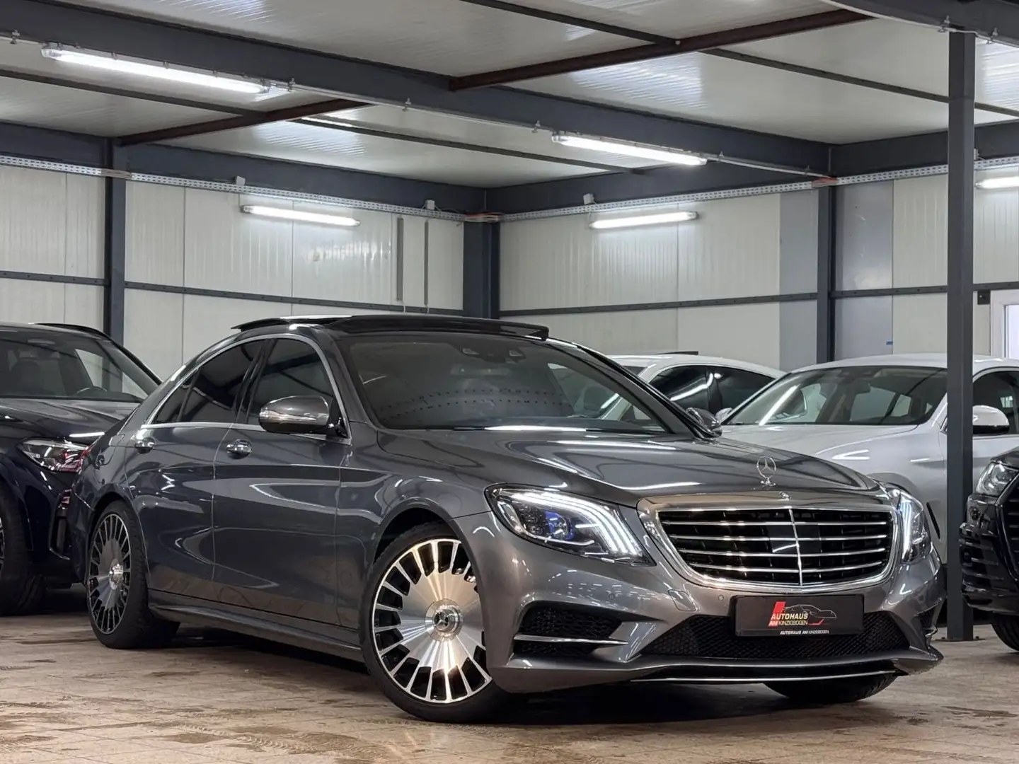 Mercedes-Benz S 350 d AMG LINE*AIRMTC*BRMST*DIST*LANE*TOTW Grau - 1