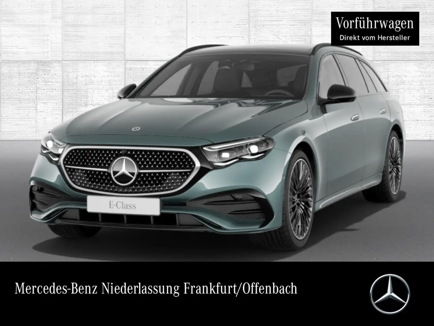 Mercedes-Benz E 300 e T AMG Exkl-Paket Fahrass Airmat Pano AHK Silber - 1