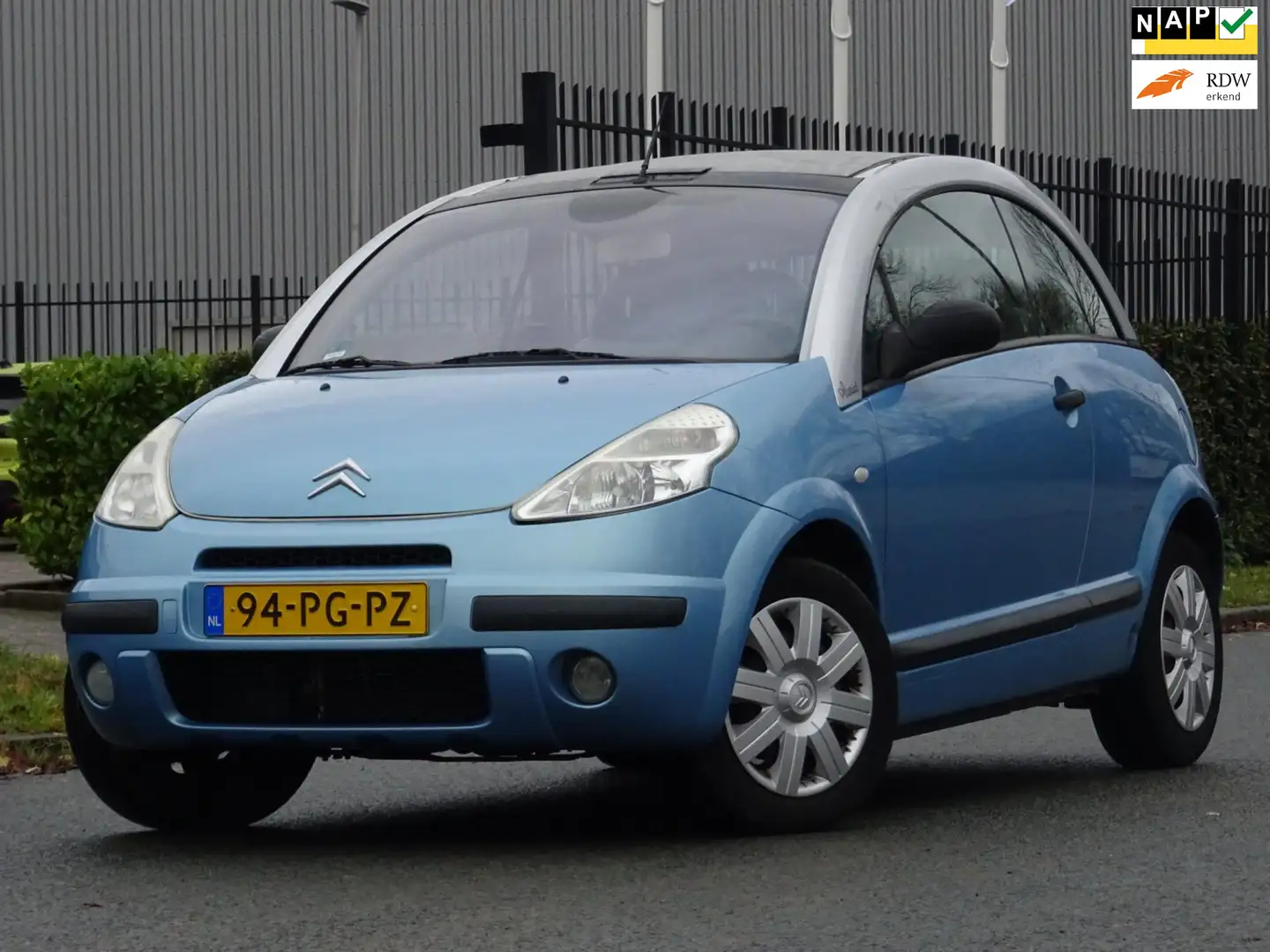 Citroen C3 Pluriel 1.6i-16V AUTOMAAT NAP/ANDROID/CLIMA/APK Blauw - 1