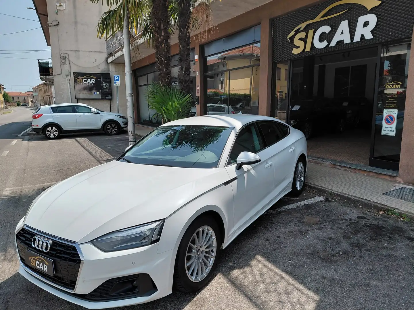 Audi A5 A5 Sportback 40 2.0tfsi mhev Business190cv stronic Blanc - 1