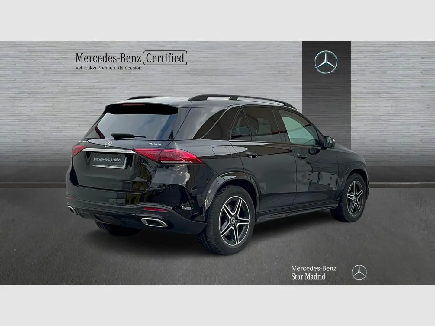 Mercedes-Benz GLE 300 300d 4Matic Aut. Zwart - 2