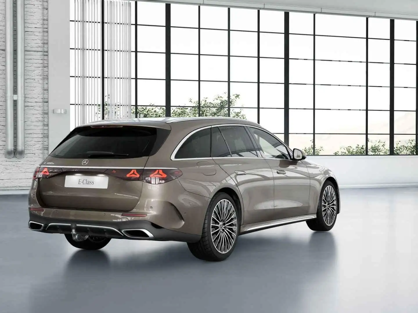 Mercedes-Benz E 300 Estate e Sport Edition Brun - 2