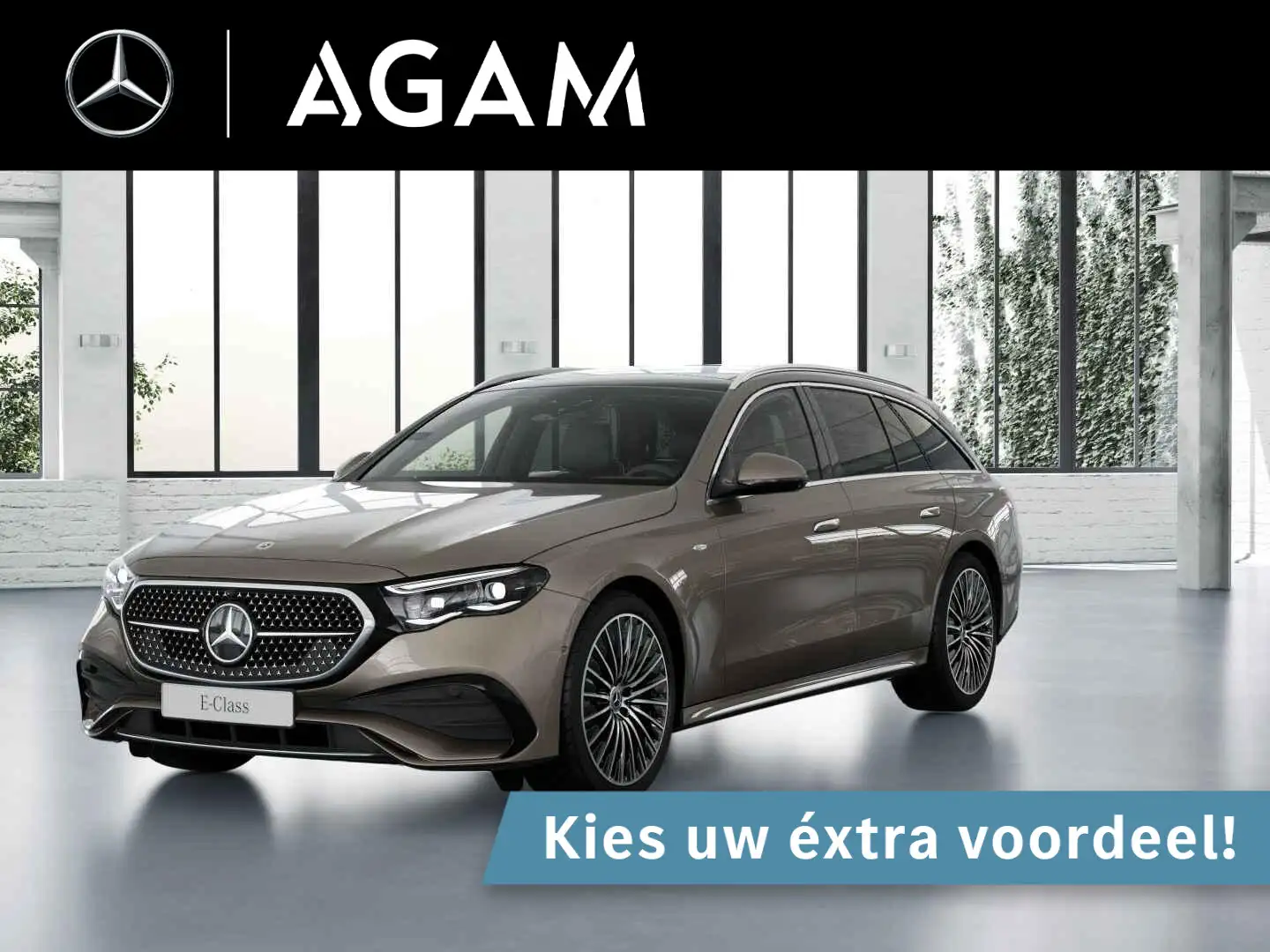 Mercedes-Benz E 300 Estate e Sport Edition Brun - 1