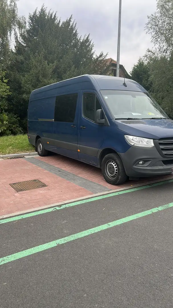 Mercedes-Benz Sprinter duble cabin Bleu - 1