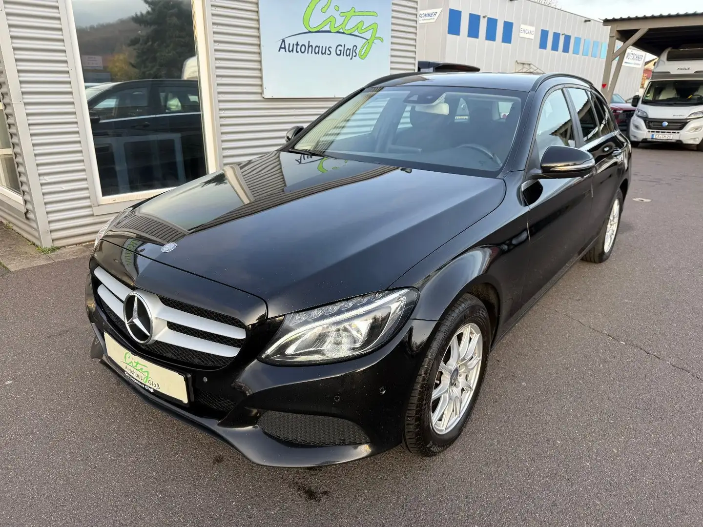 Mercedes-Benz C 220 T BlueTec+ILS+Navi+SHZ+AHK+TÜV 12/2026 Schwarz - 1