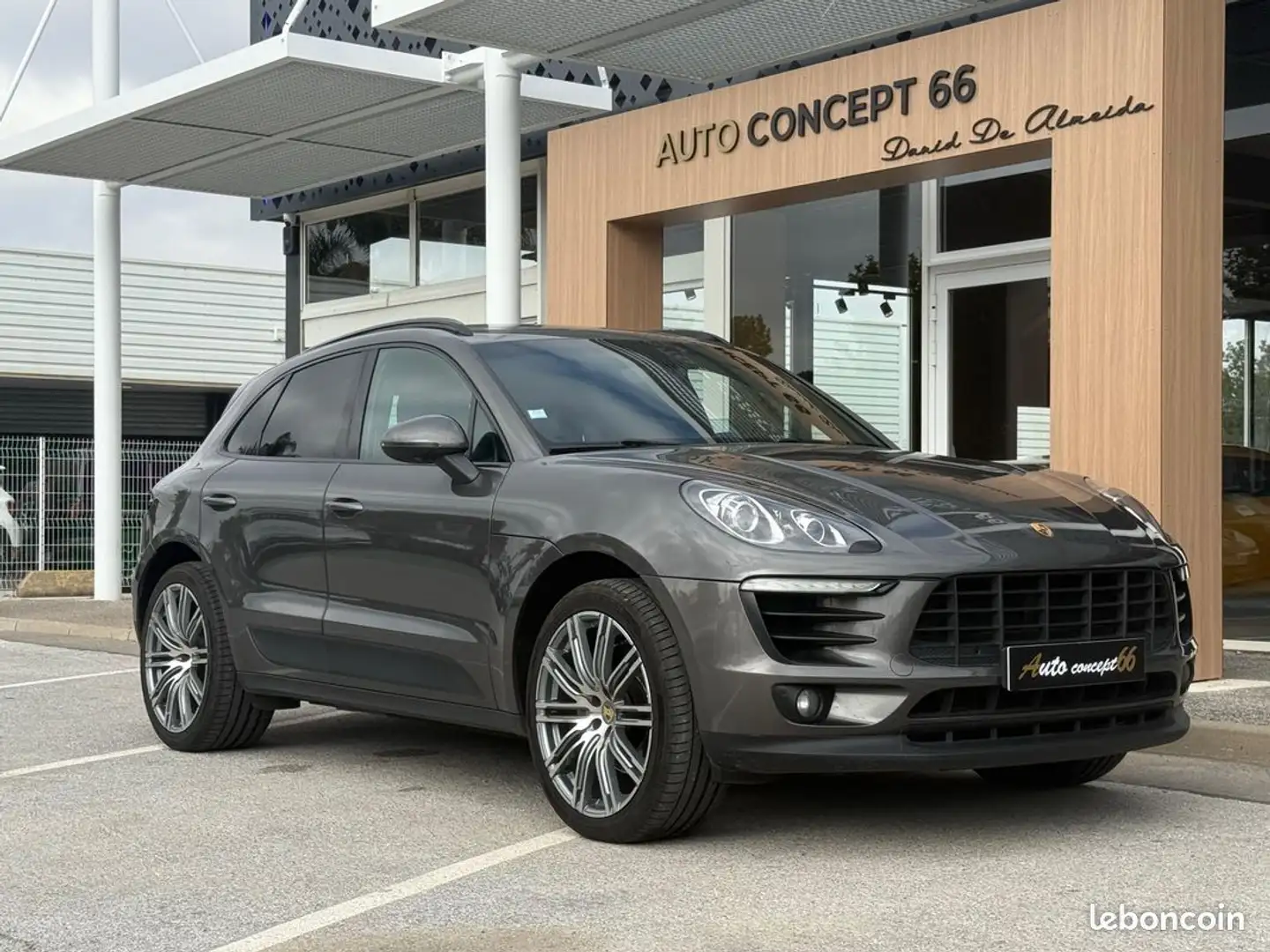 Porsche Macan S 3.0D V6 258ch PDK Grijs - 1