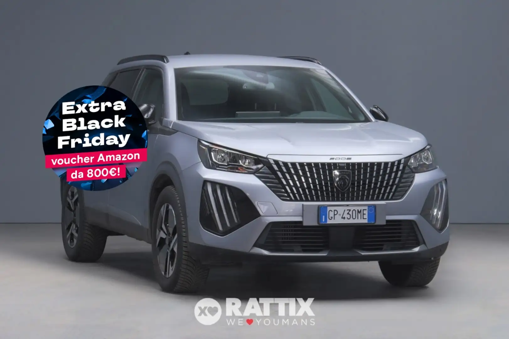 Peugeot 2008 1.5 BlueHDI 130CV Allure EAT8 Gris - 1