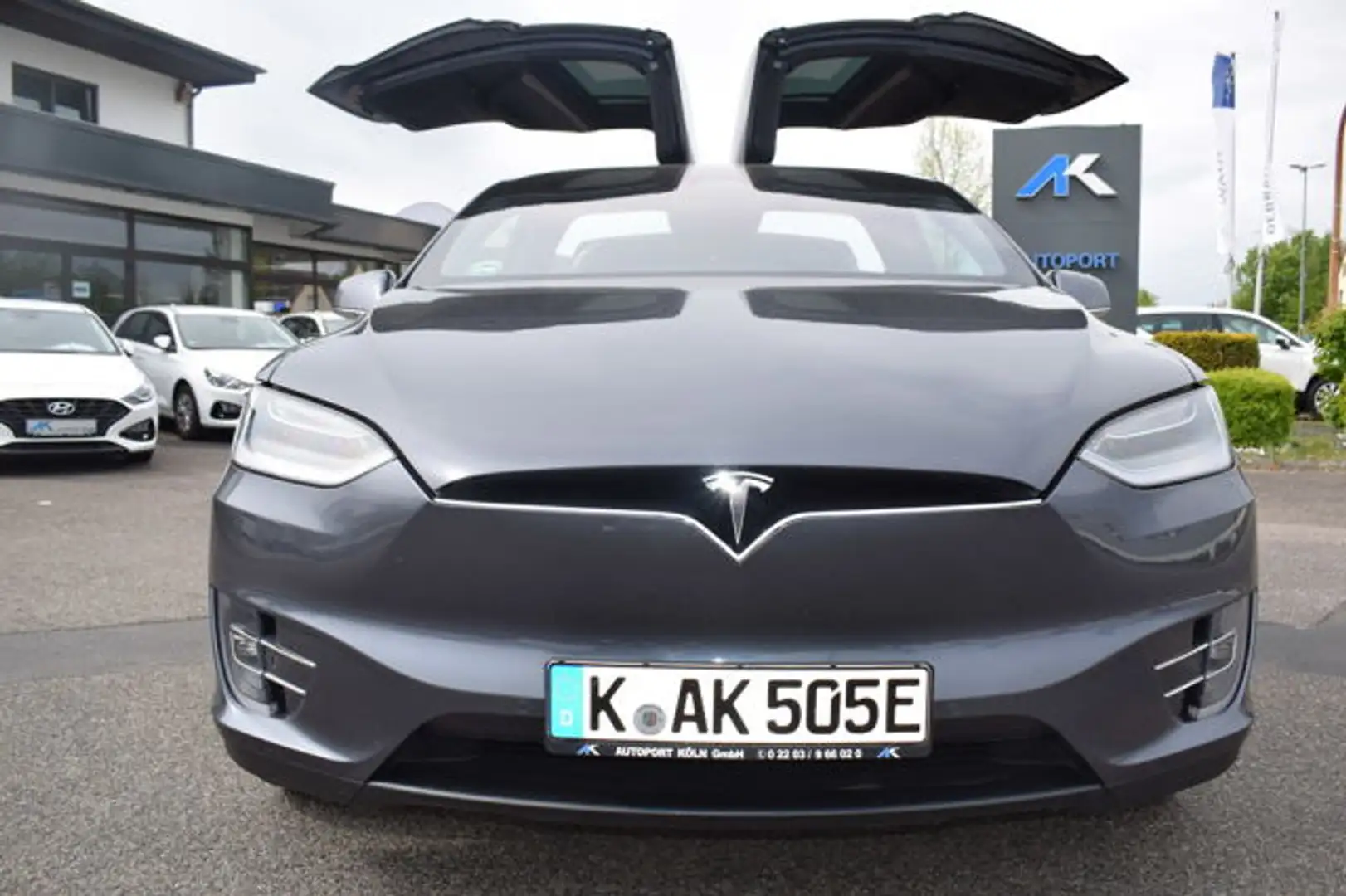 Tesla Model X 100 Performance Dual *Navi*Flügeltür* Grau - 2
