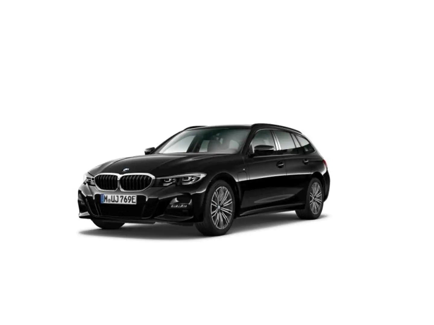 BMW 330 Touring Zwart - 1