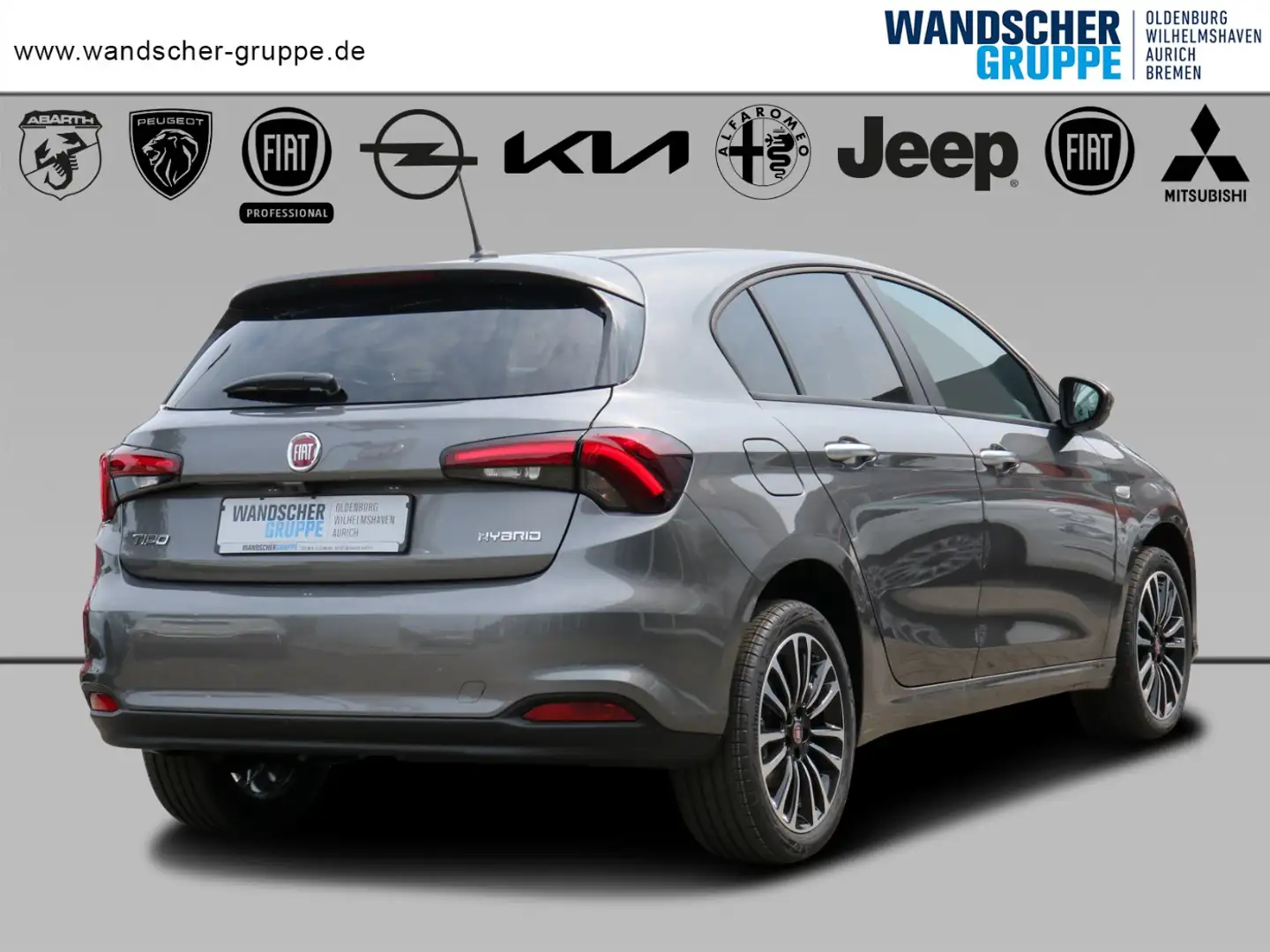 Fiat Tipo 5-Türer MY22 City Life MHEV BUSINESS-/STYLE Grau - 2