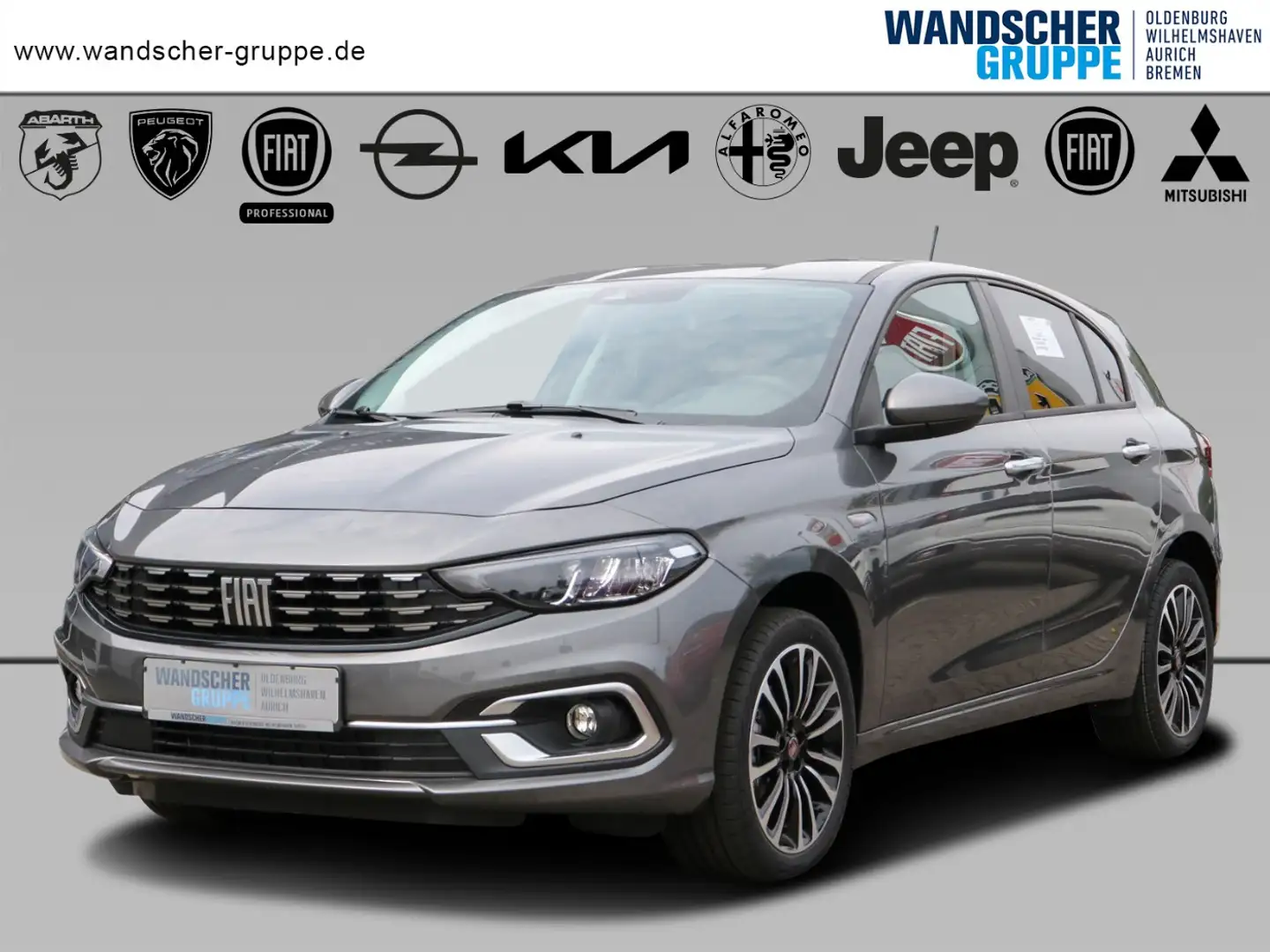 Fiat Tipo 5-Türer MY22 City Life MHEV BUSINESS-/STYLE Grau - 1