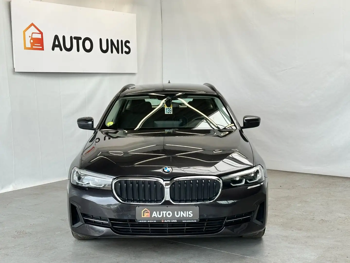 BMW 520 d Touring Active Guard*Klima*Scheckheft*1Hand Grau - 2