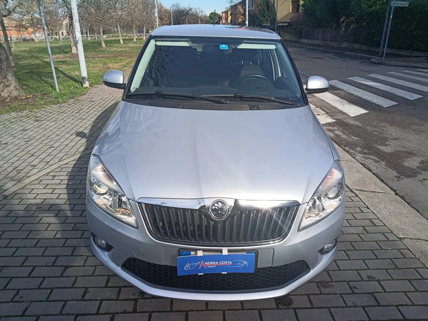 Skoda Fabia Fabia II 2007 Berlina 1.2 Ambition (style) 70cv FL Argento - 2
