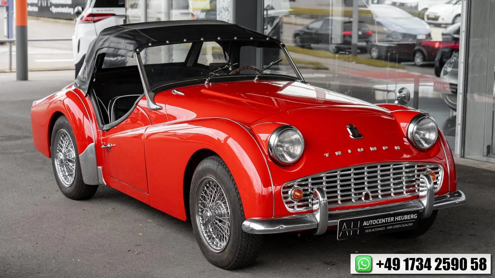 Triumph TR3 3A Rot - 1