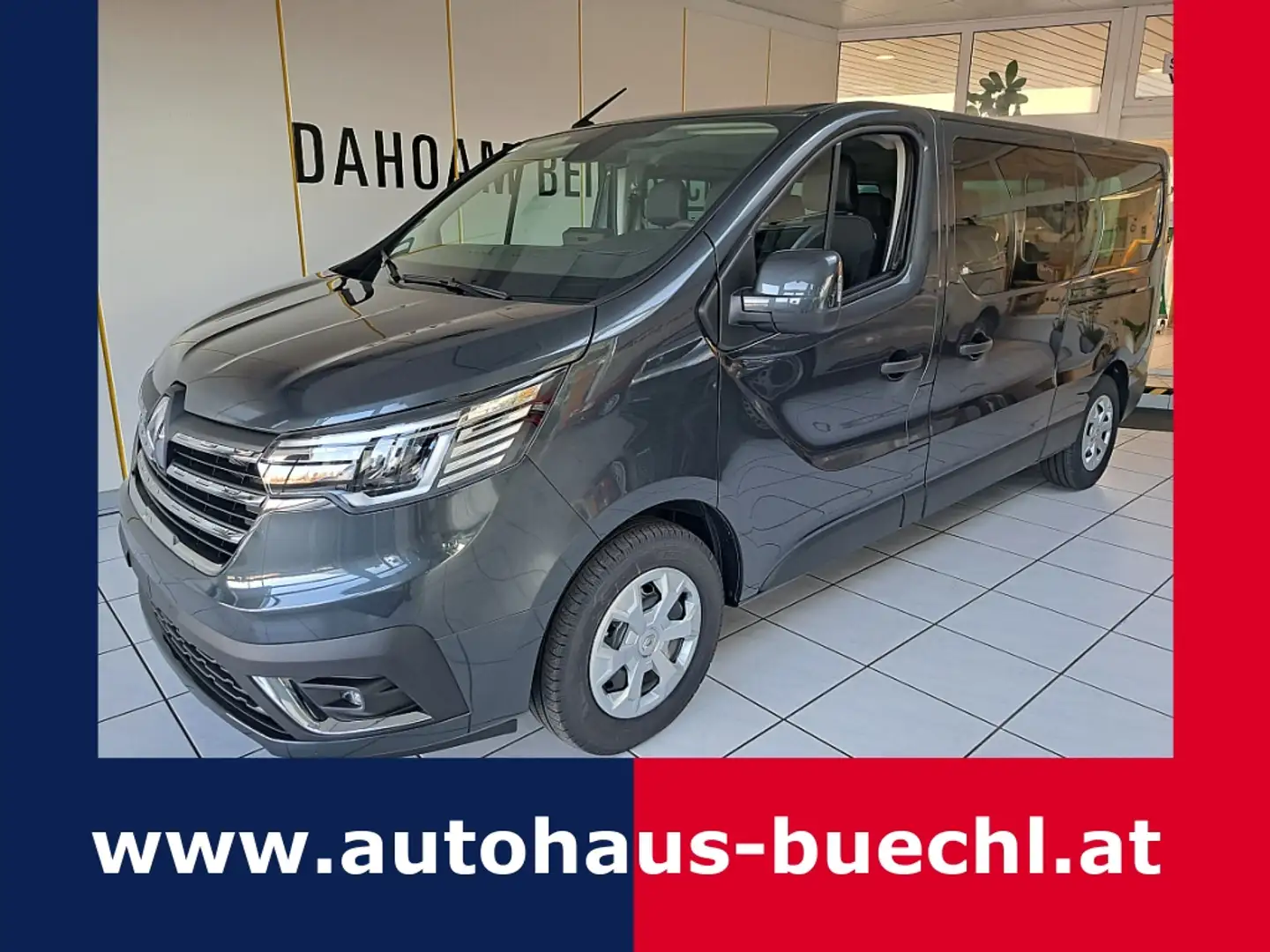 Renault Trafic Grand Passenger Techno Blue dCi 150 EDC Grau - 1