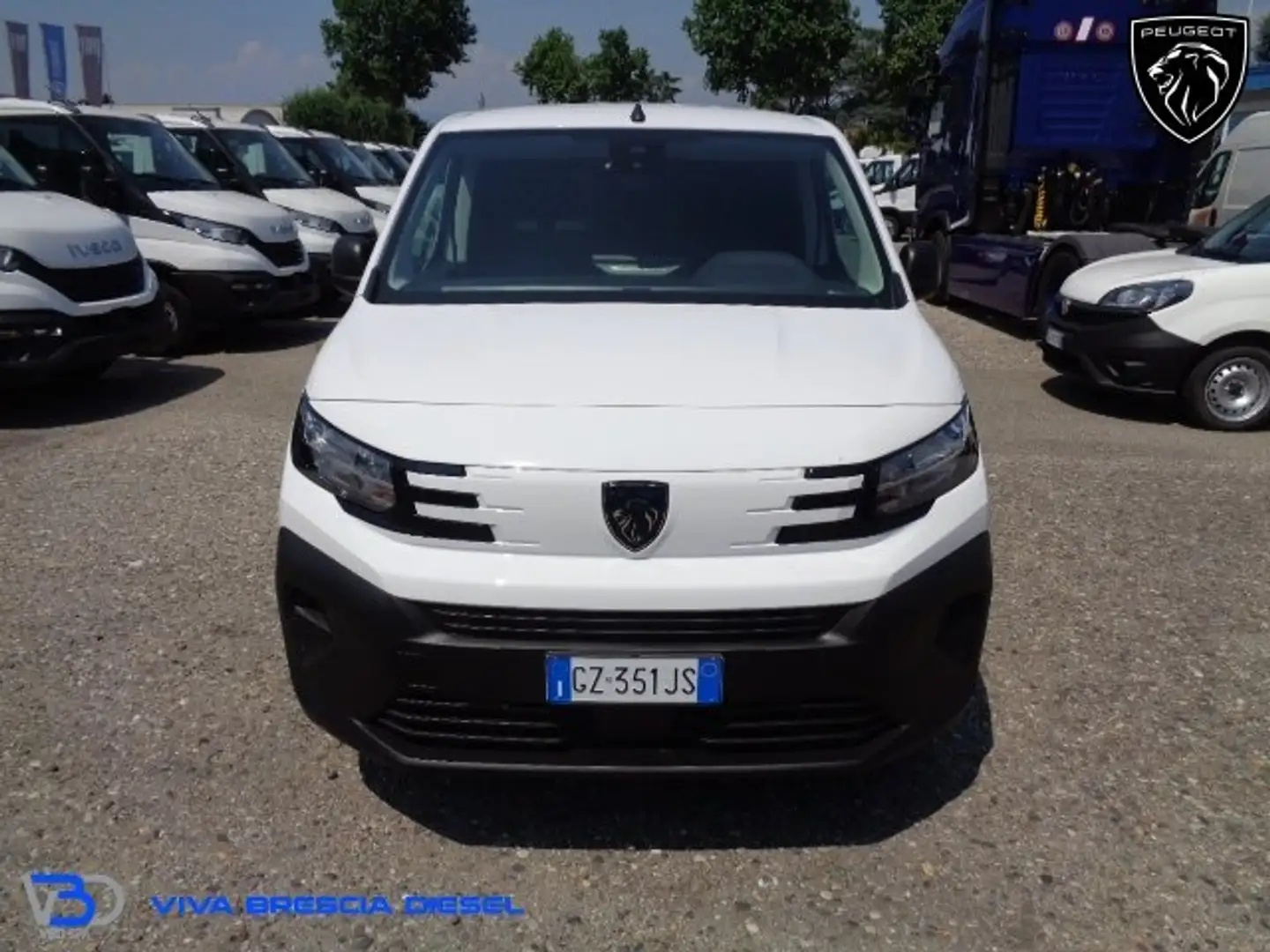 Peugeot Partner Cargo passo Lungo Blanc - 2