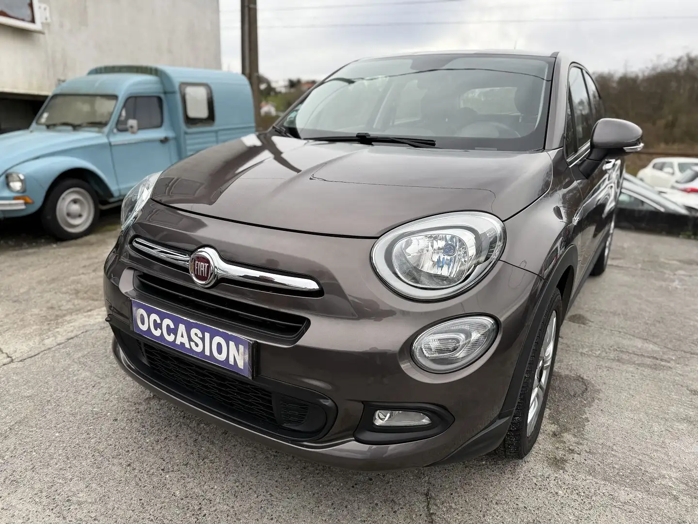 Fiat 500X 1.6 MULTIJET 16V 120CH LOUNGE Brun - 2