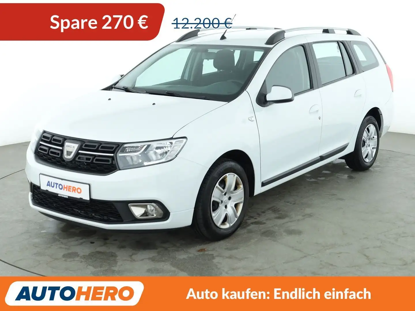 Dacia Logan 0.9 TCe Comfort Aut.*NAVI*PDC*AHK*KLIMA*TEMPO* Weiß - 1
