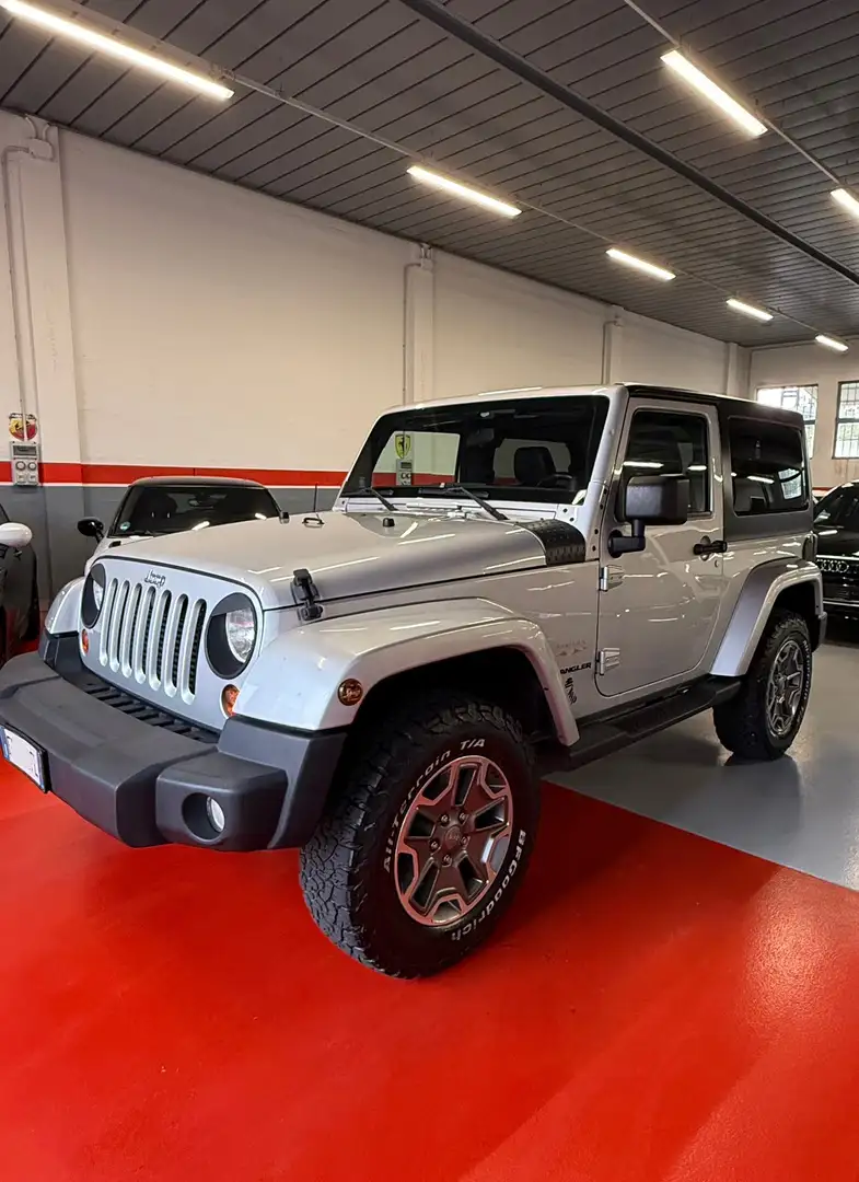 Jeep Wrangler Wrangler 2.8 crd Sahara auto Argento - 2