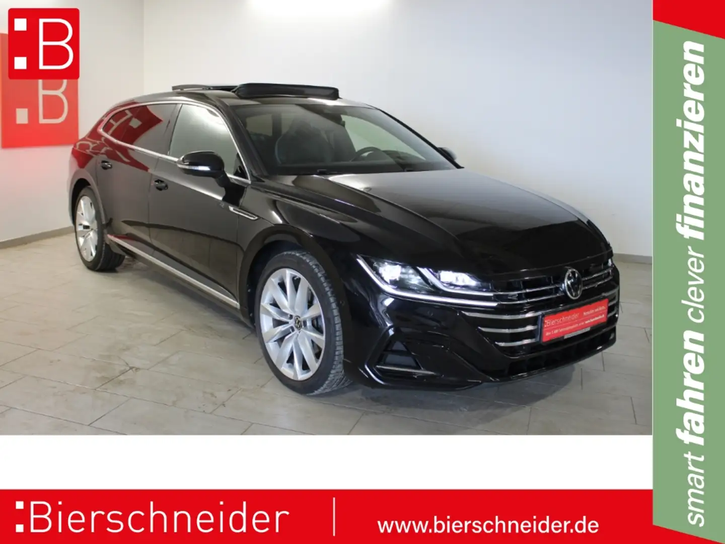 Volkswagen Arteon SB 1.4 TSI DSG e-Hybrid 2x R-Line 19 PANO STAND Schwarz - 1