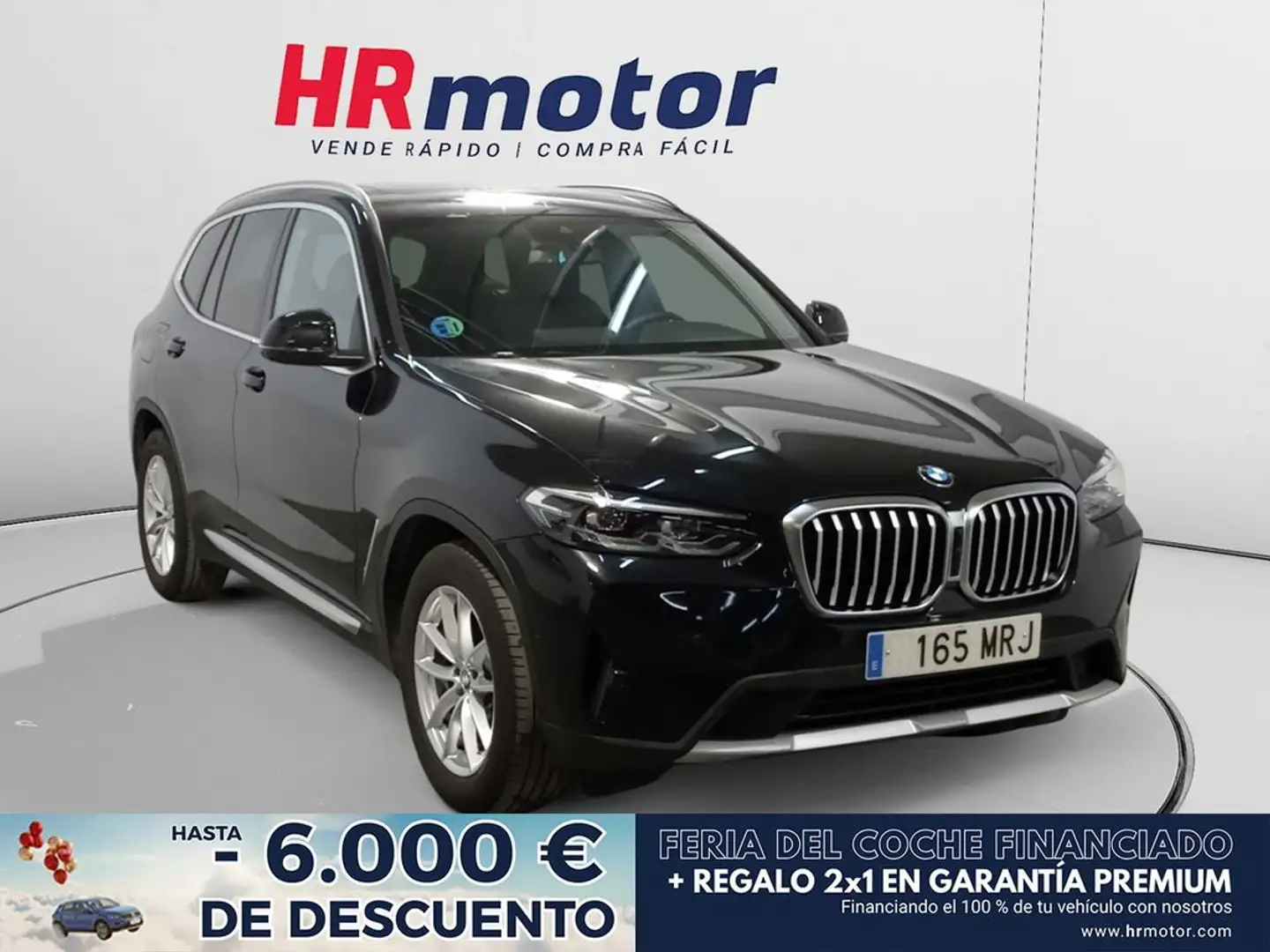 BMW X3 xDrive 20d Negro - 1