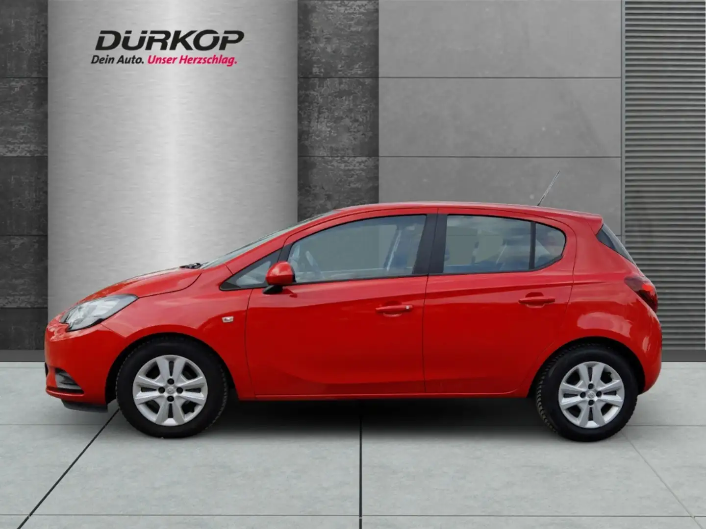 Opel Corsa E 1.2 Edition 5Tür Klima Sitzheizung Lenkradheizun Roşu - 2
