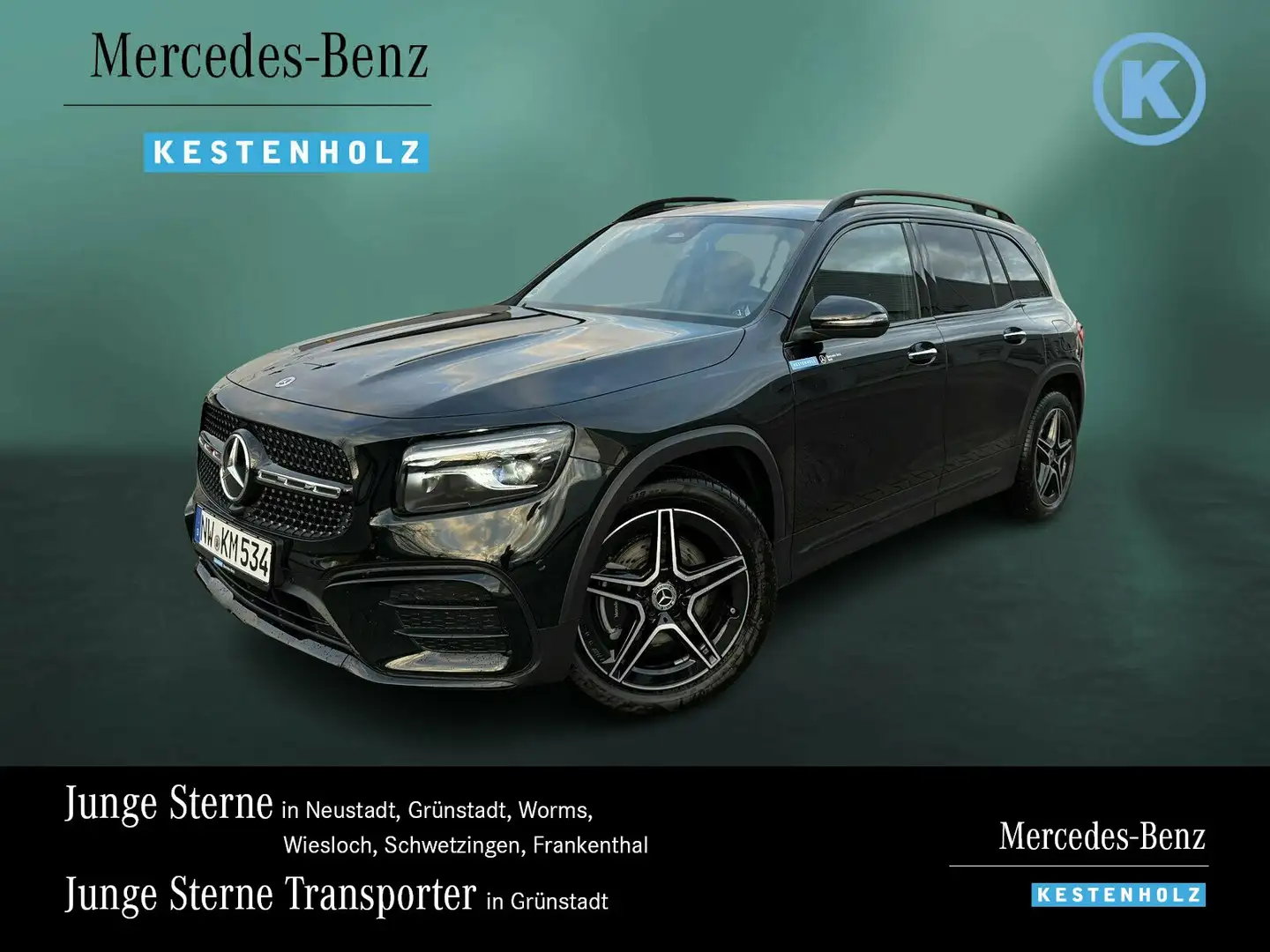 Mercedes-Benz GLB 200 GLB 200  AMG Line Navi/Pano.-Dach/Distronic/Autom. Schwarz - 1