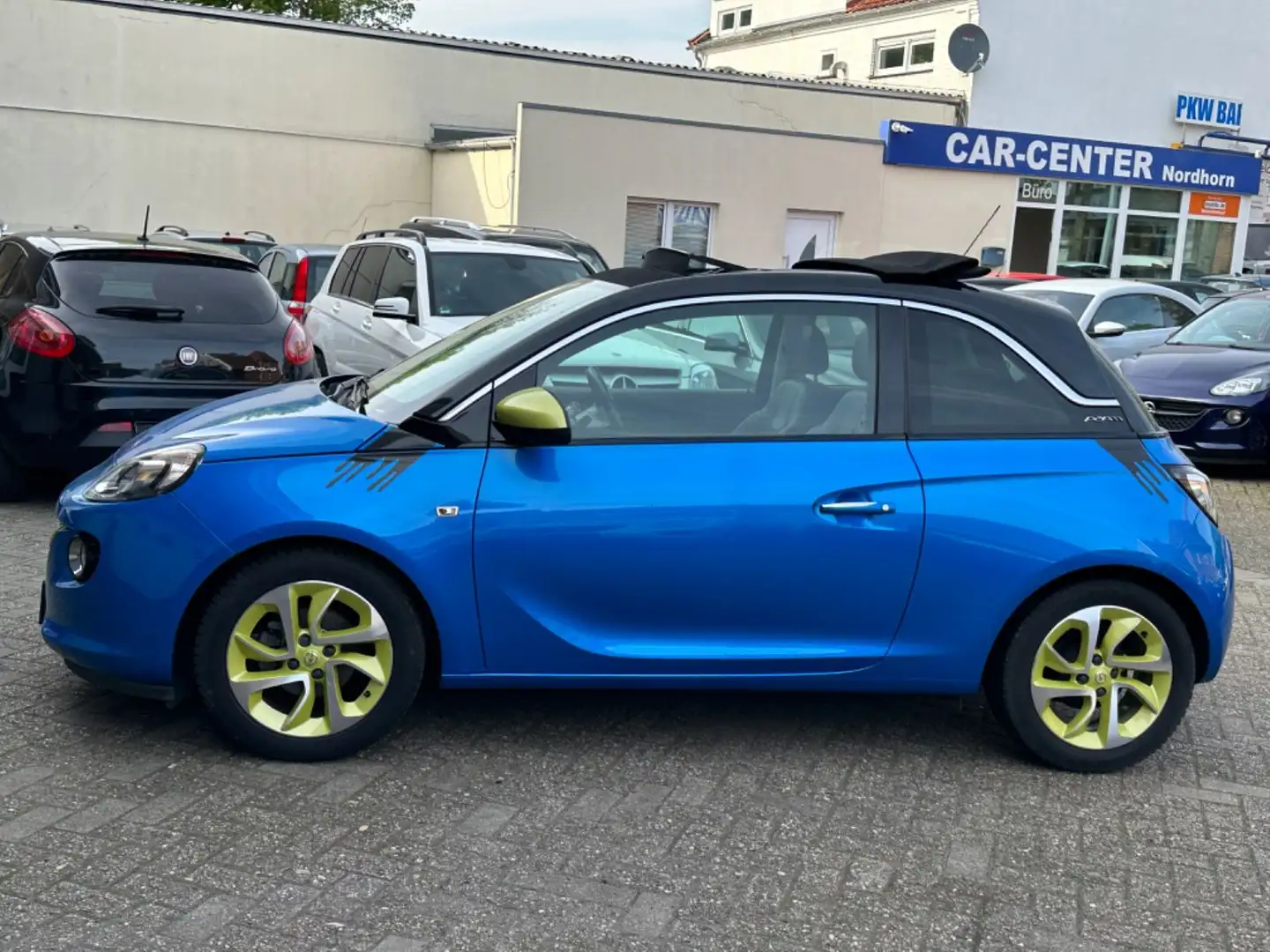 Opel Adam Open Air*TEMPOMAT*MFL*KLIMAAUTOMATIK*** Kék - 2