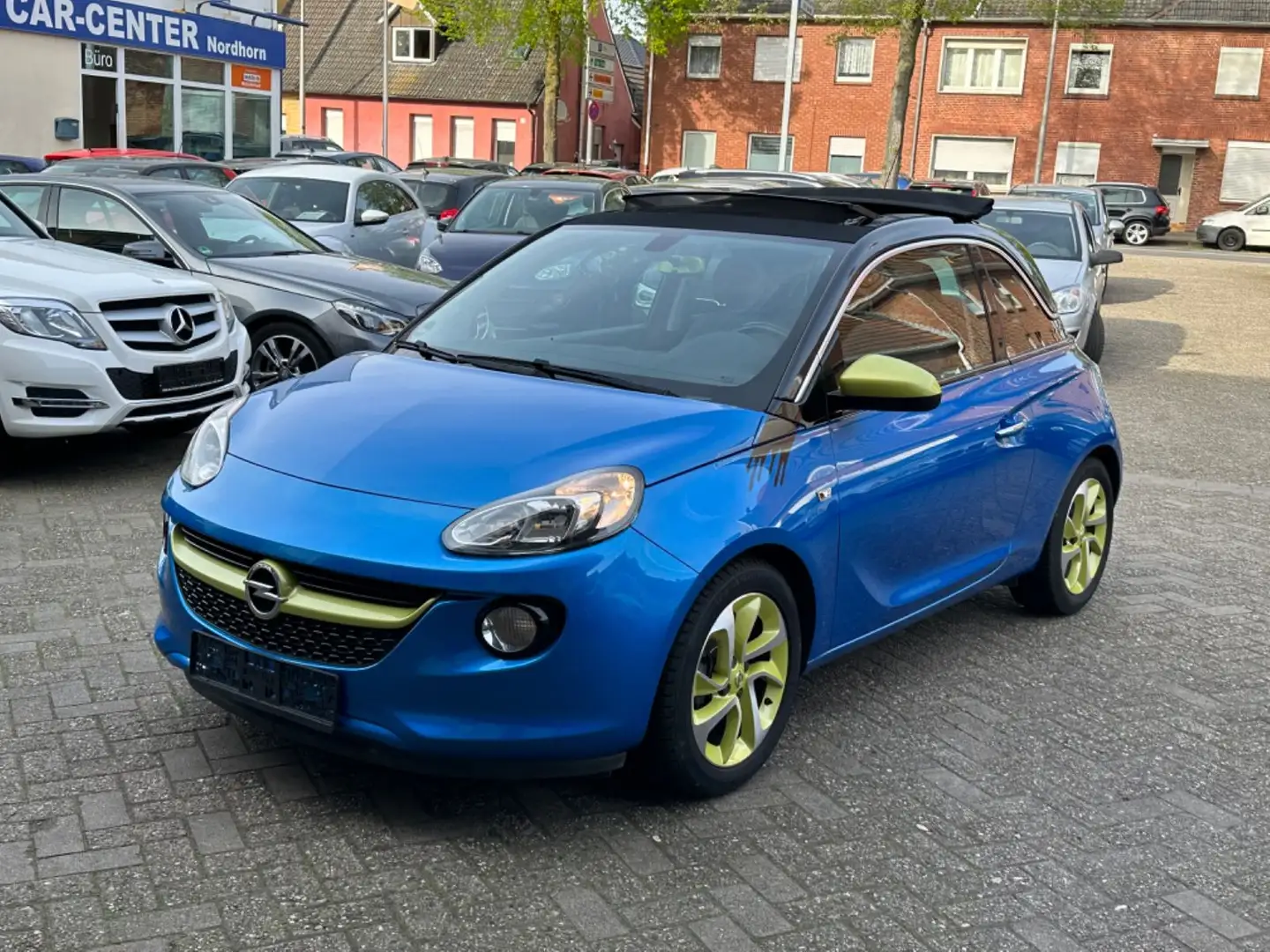 Opel Adam Open Air*TEMPOMAT*MFL*KLIMAAUTOMATIK*** Niebieski - 1