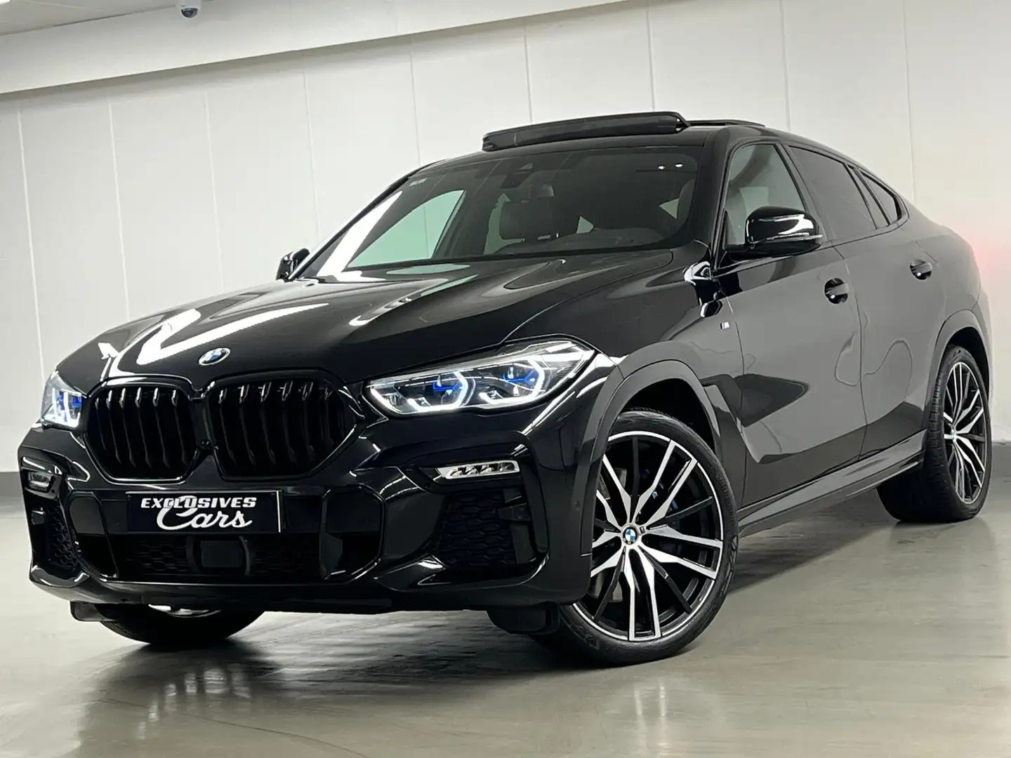 BMW X6 3.0 DASX 265 CV PACK M PANO CAMERA GPS LED Noir - 1