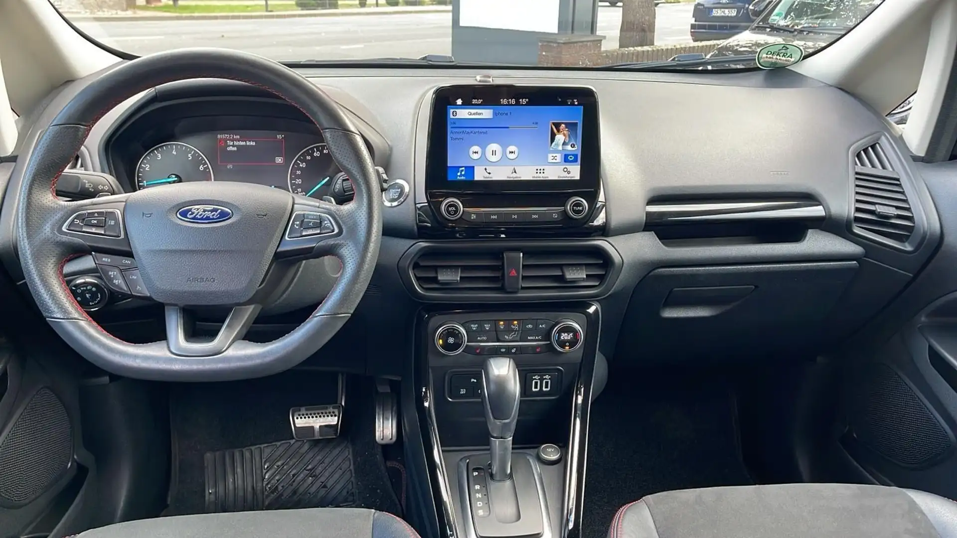 Ford EcoSport ST-Line AHK+RFK+SSD Schwarz - 2