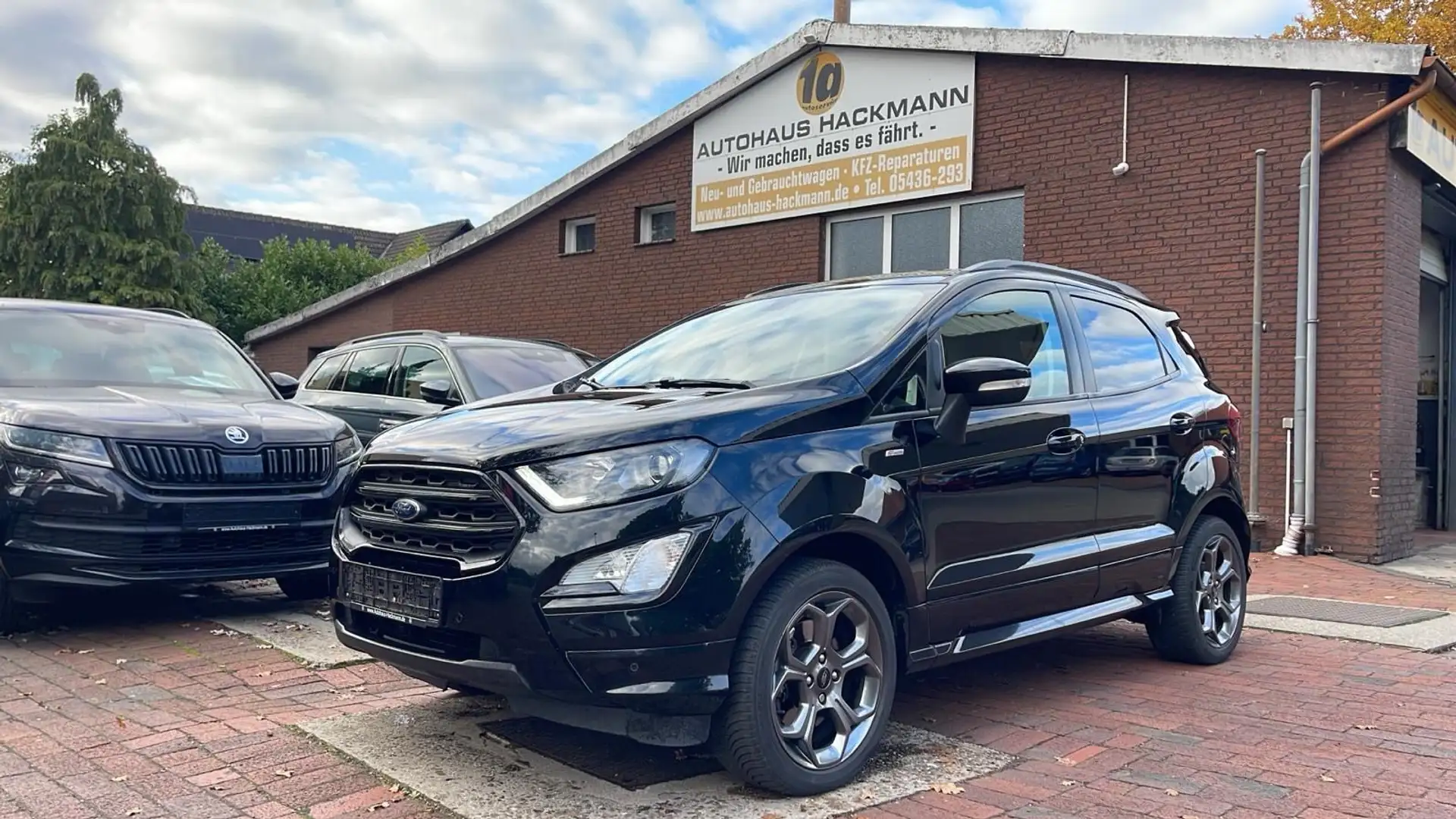 Ford EcoSport ST-Line AHK+RFK+SSD Schwarz - 1