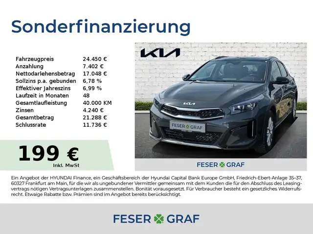 Kia XCeed 1.5T 140 DCT7 SPIRIT XCLUSIVE GLASDACH