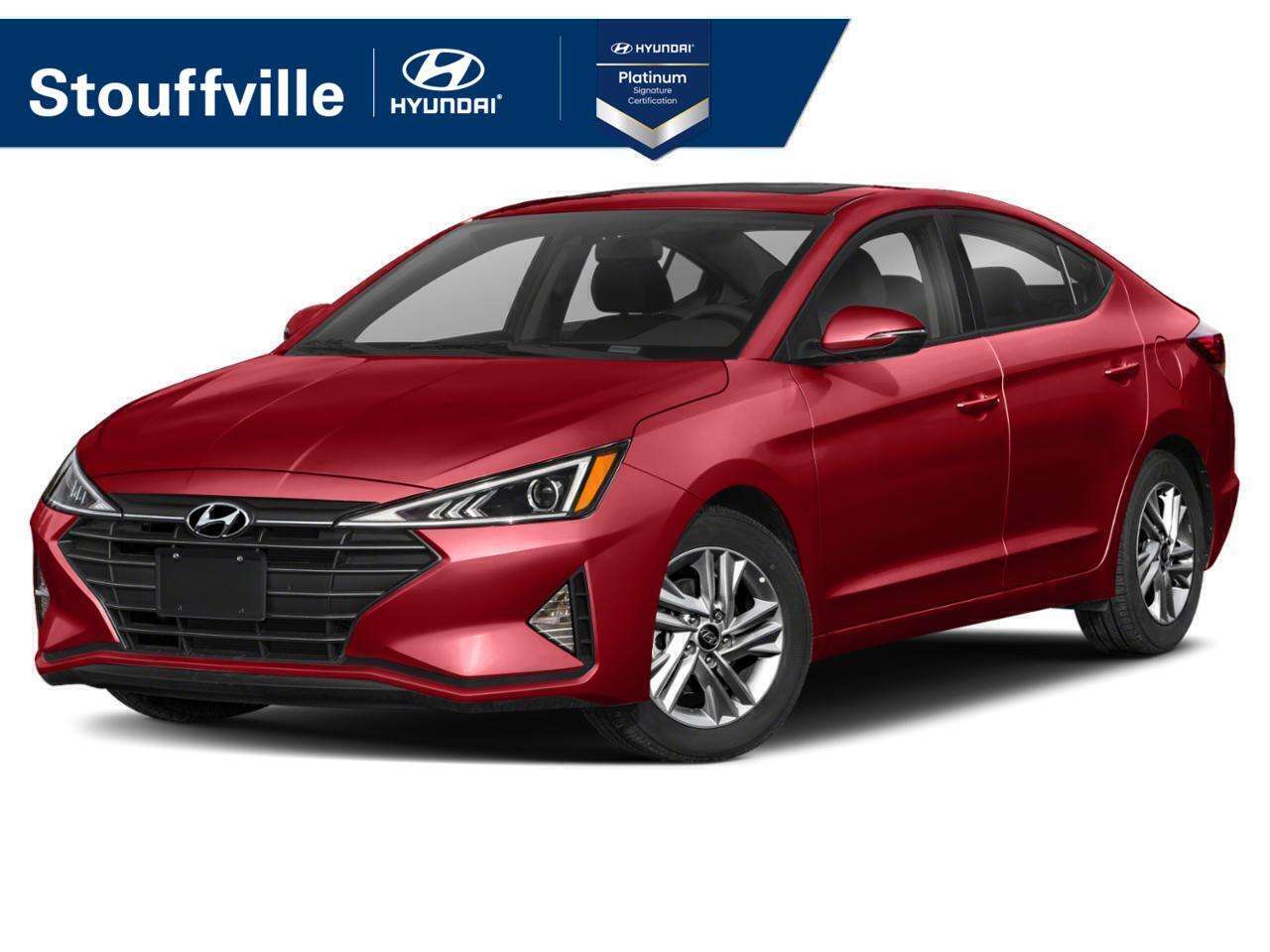 Red 2020 Hyundai Elantra Sedan Automatic